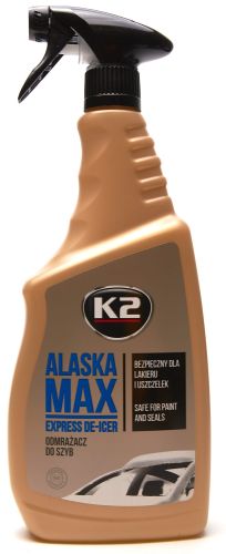 Odmrażacz do Szyb i Lusterek w Sprayu 700ml - K2 Alaska Max Express De-Icer