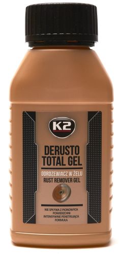 Żelowy Odrdzewiacz do Metali - K2 Derusto Total Gel 250 ml