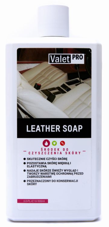 Środek do czyszczenia skór gęsty - ValetPRO Leather Soap 500ml
