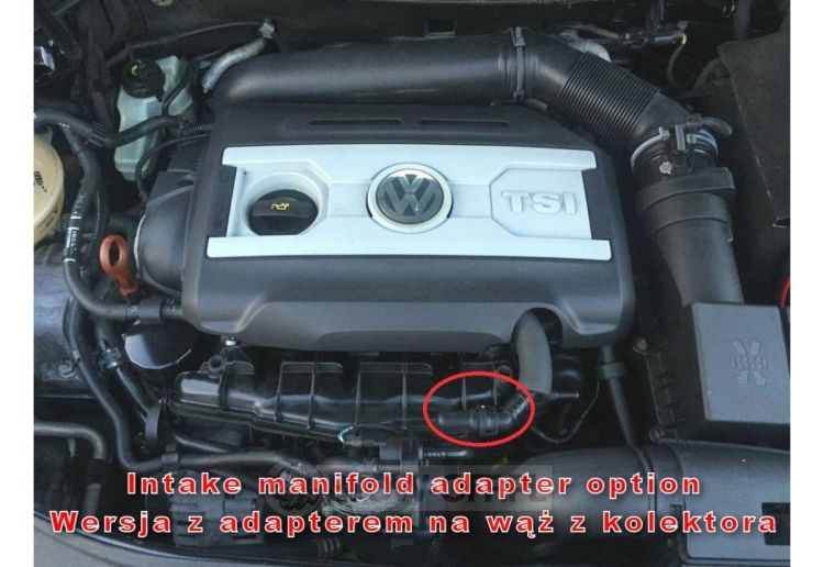 Zestaw Blow Off TYP 2 - VAG 1.8 2.0 TSI TFSI - Seat, Audi, Volkswagen, Skoda