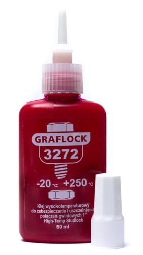 Klej wysokotemperaturowy do gwintów - Grafen Professional Graflock 50ml