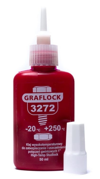 Klej wysokotemperaturowy do gwintów - Grafen Professional Graflock 50ml
