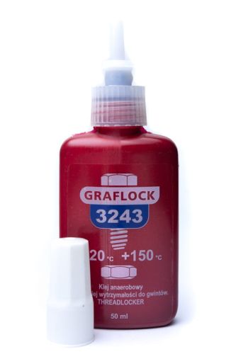 Klej o średniej wytrzymałości do gwintów - Grafen Professional Graflock 50ml