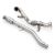 RM MOTORS Downpipe 216110 silencer
