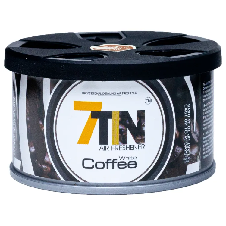 7TIN White Coffee - Puszka zapachowa do auta Kawowy