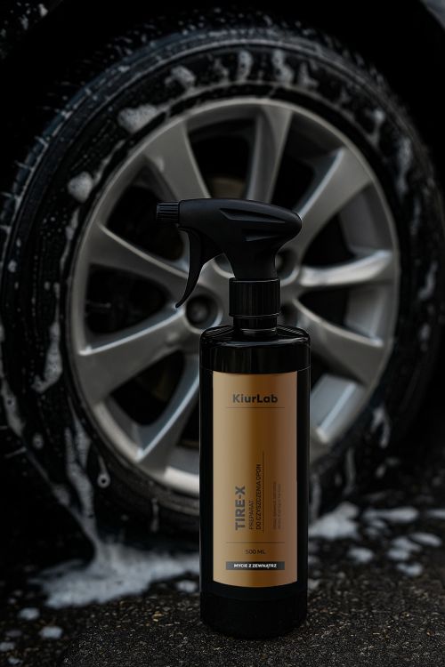 rofesjonalny Środek do Czyszczenia Opon - KiurLab TIRE-X 500ml