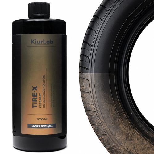 Profesjonalny Środek do Czyszczenia Opon - KiurLab TIRE-X 1L