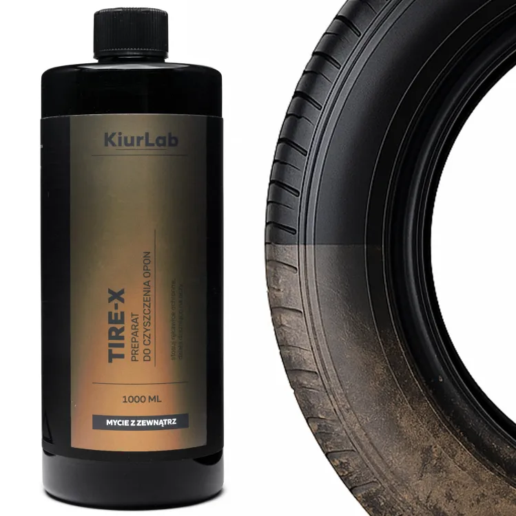 Profesjonalny Środek do Czyszczenia Opon - KiurLab TIRE-X 1L