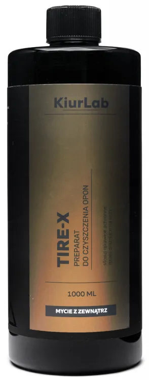 Profesjonalny Środek do Czyszczenia Opon - KiurLab TIRE-X 1L