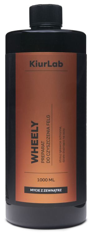 Zasadowy Środek do Czyszczenia Felg - KiurLab Wheely 1L