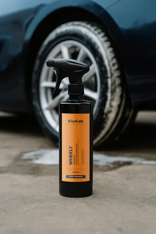 Zasadowy Środek do Czyszczenia Felg - KiurLab Wheely 500ml