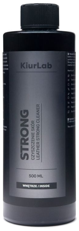 Mocny Środek do Czyszczenia Tapicerek Skórzanych - KiurLab Strong Cleaner 500ml
