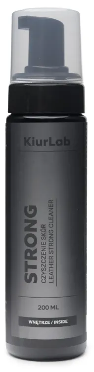 Mocny Środek do Czyszczenia Tapicerek Skórzanych - KiurLab Strong Cleaner 200ml