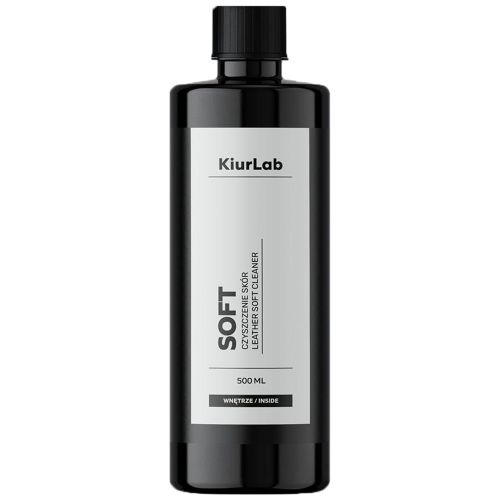 Delikatny Środek do Czyszczenia Tapicerek Skórzanych - KiurLab Soft Cleaner 500ml
