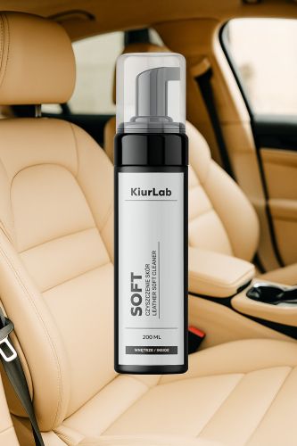 Delikatny Środek do Czyszczenia Tapicerek Skórzanych - KiurLab Soft Cleaner 200ml