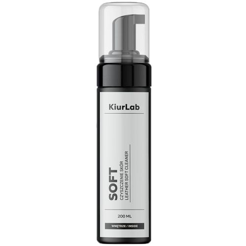 Delikatny Środek do Czyszczenia Tapicerek Skórzanych - KiurLab Soft Cleaner 200ml