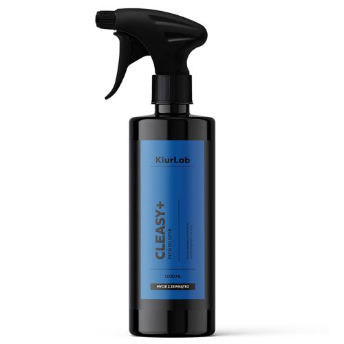 Profesjonalny Płyn do Mycia Szyb Samochodowych z Amoniakiem - KiurLab CLEASY+ 1L