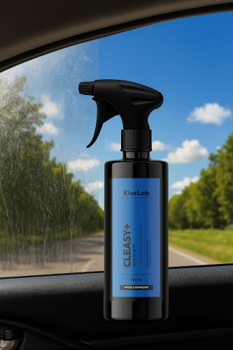 Profesjonalny Płyn do Mycia Szyb Samochodowych z Amoniakiem - KiurLab CLEASY+ 500ml