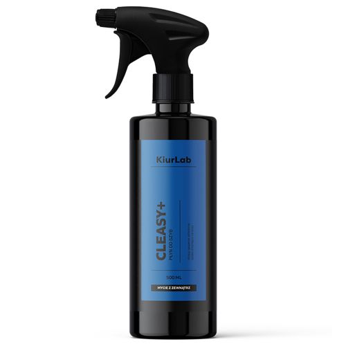 Profesjonalny Płyn do Mycia Szyb Samochodowych z Amoniakiem - KiurLab CLEASY+ 500ml