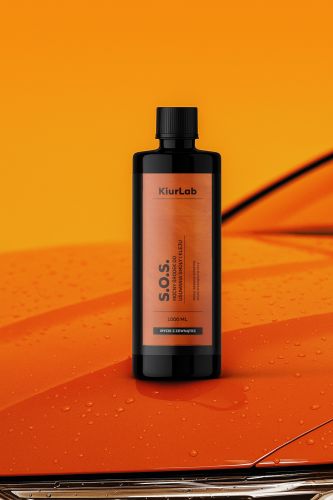 Skoncentrowany Środek do Usuwania Smoły, Asfaltu, Żywicy i Klejów - KiurLab S.O.S. 1L