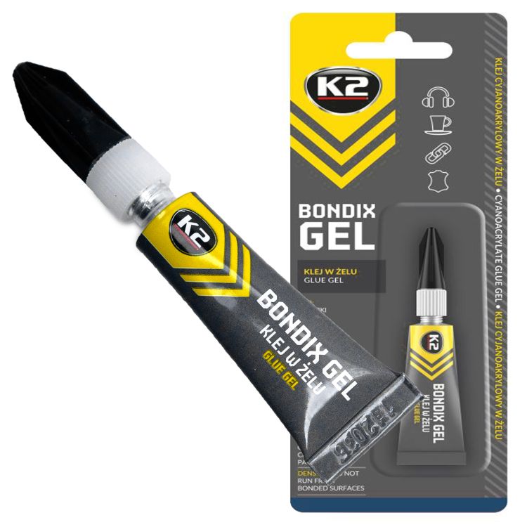 Klej błyskawiczny w żelu - K2 Bondix Gel 3gr