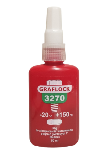 Klej do zabezpieczania i uszczelniania gwintów - Grafen Professional Graflock 50ml