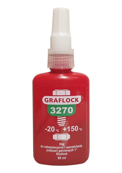 Klej do zabezpieczania i uszczelniania gwintów - Grafen Professional Graflock 50ml