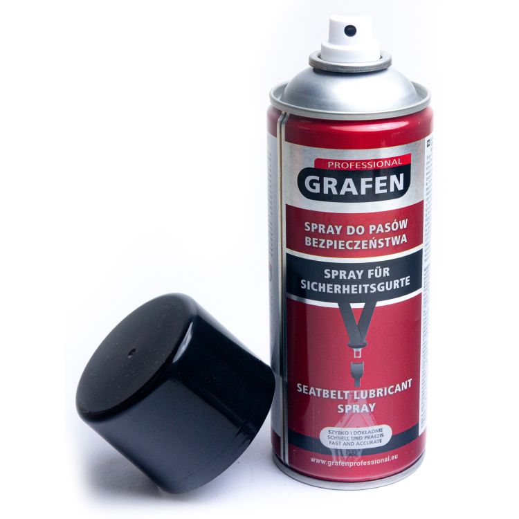 Środek do pielęgnacji pasów bezpieczeństwa - Grafen Professional Seatbelt Lubricant Spray 400ml