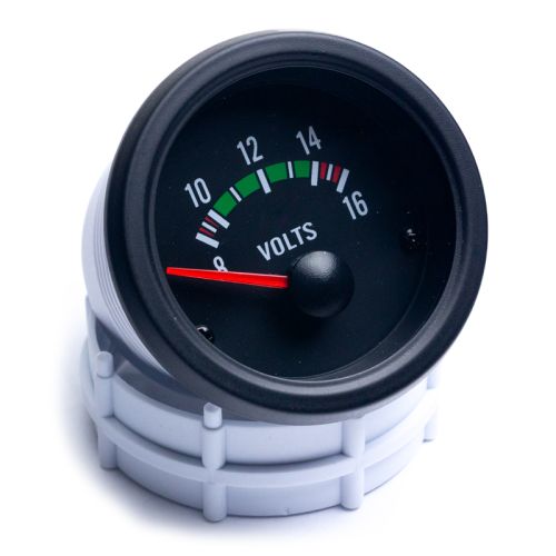 Wskaźnik dodatkowy woltomierz - Auto Gauge VDO Black Voltmeter 52mm