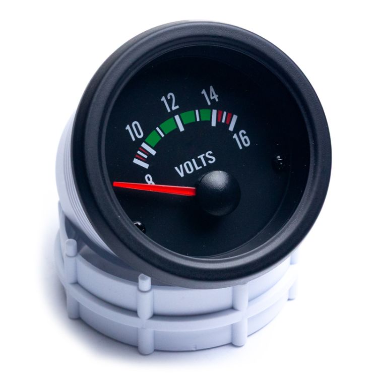 Wskaźnik dodatkowy woltomierz - Auto Gauge VDO Black Voltmeter 52mm