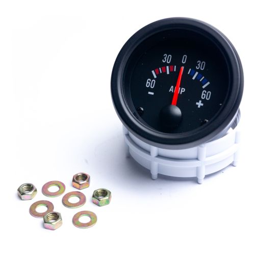 Wskaźnik dodatkowy amperomierz - Auto Gauge VDO Black Ampmeter 52mm