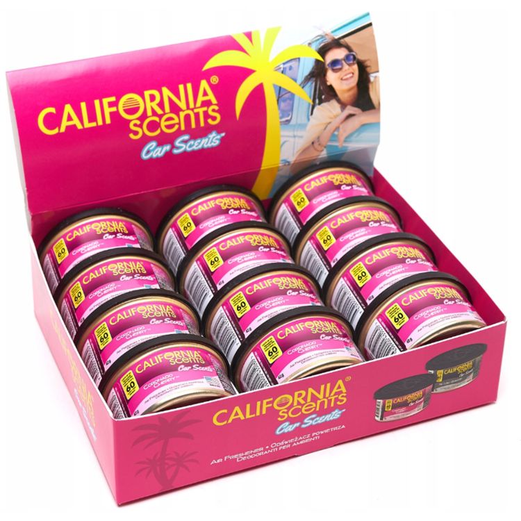 Zestaw 12x California Scents Car Scent Coronado Cherry - Zapach wiśnia