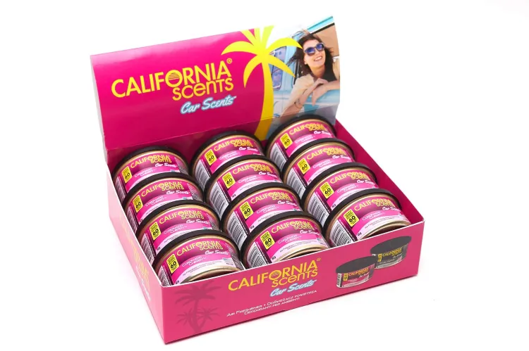 Zestaw 12x California Scents Car Scent Coronado Cherry - Zapach wiśnia