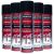 Zestaw 5x Odrdzewiacz w sprayu - Grafen Professional Rust Remover Cleaner Spray 500ml
