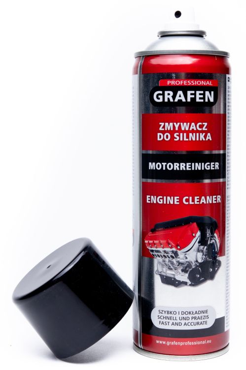 Zestaw 5x Środek do odtłuszczania / zmywacz do silnika - Grafen Professional Engine Cleaner Spray 500ml