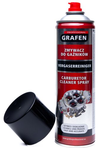 Zestaw 5x Zmywacz Do Gaźników Sprayu Grafen Professional Carburetor Cleaner 500ml