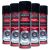 Zestaw 5x Środek Odtłuszczania Zmywacz Hamulców Grafen Brake Cleaner Spray 500ml