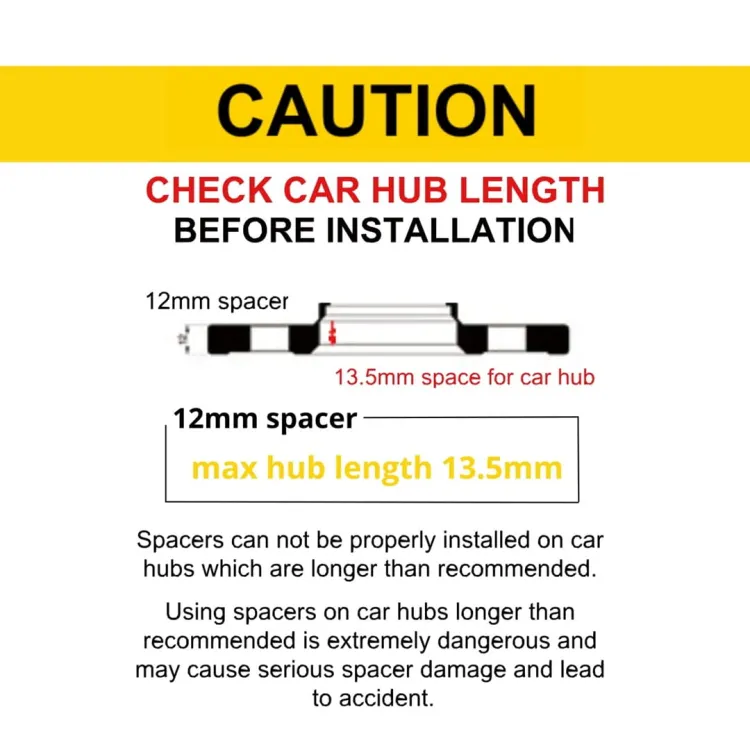 Dystanse kół / Adaptery - Japan Racing Grubość 12mm - Rozstaw 5x120 - Średnica otworu 72,6mm