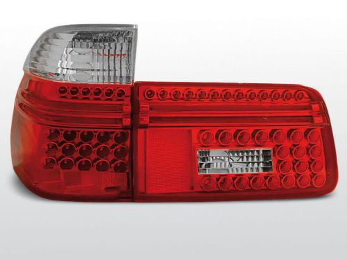 Lampy tylne BMW E39 97-08.00 TOURING RED WHITE LED