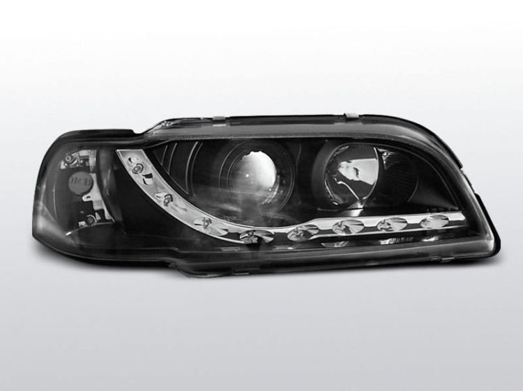 Lampy przednie VOLVO S40/V40 02.96-04.00 DAYLIGHT BLACK