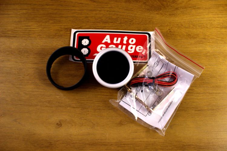 Auto Gauge SMOKE Voltmeter - Woltomierz