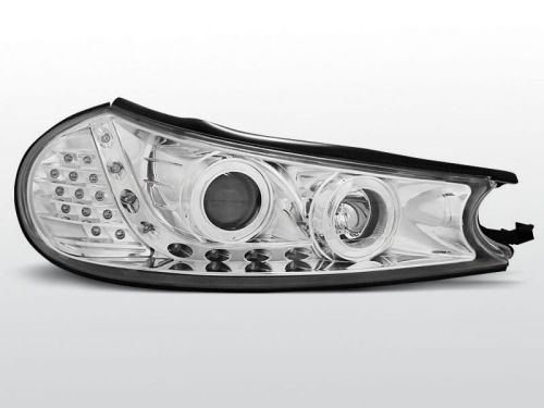 Lampy przednie FORD MONDEO 10.96-08.00 DAYLIGHT CHROME