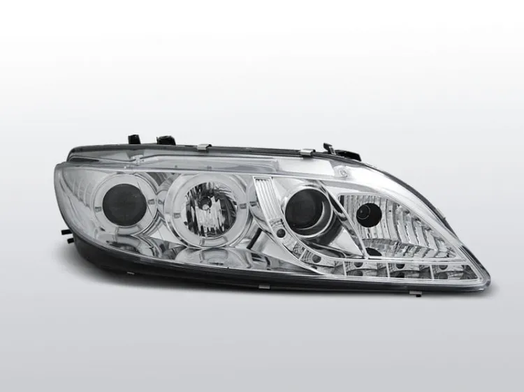 Lampy przednie MAZDA 6 08.02-08.07 DAYLIGHT CHROME