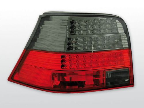 Lampy tylne VW GOLF 4 09.97-09.03 RED SMOKE LED