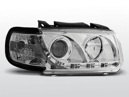 Lampy przednie VW POLO 6N 10.94-09.99 DAYLIGHT CHROME
