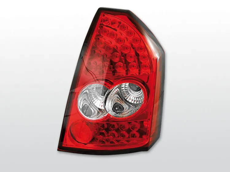 Lampy tylne CHRYSLER 300C 05-10 RED WHITE LED