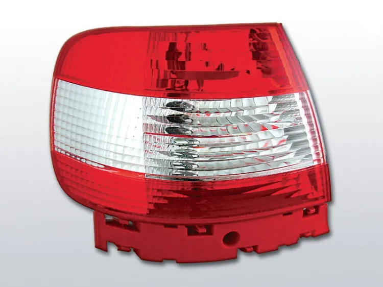 Lampy tylne AUDI A4 11.94-09.00 RED WHITE
