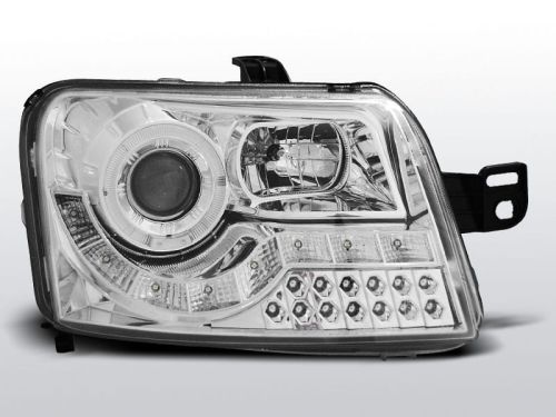 Lampy przednie FIAT PANDA 03- DAYLIGHT CHROME