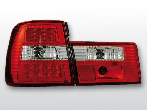 Lampy tylne BMW E34 02.88-12.95 RED WHITE LED