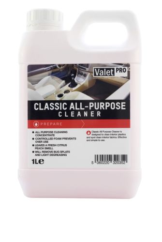 ValetPRO Classic All-Purpose Cleaner 1L - Uniwersalny środek czyszczący APC